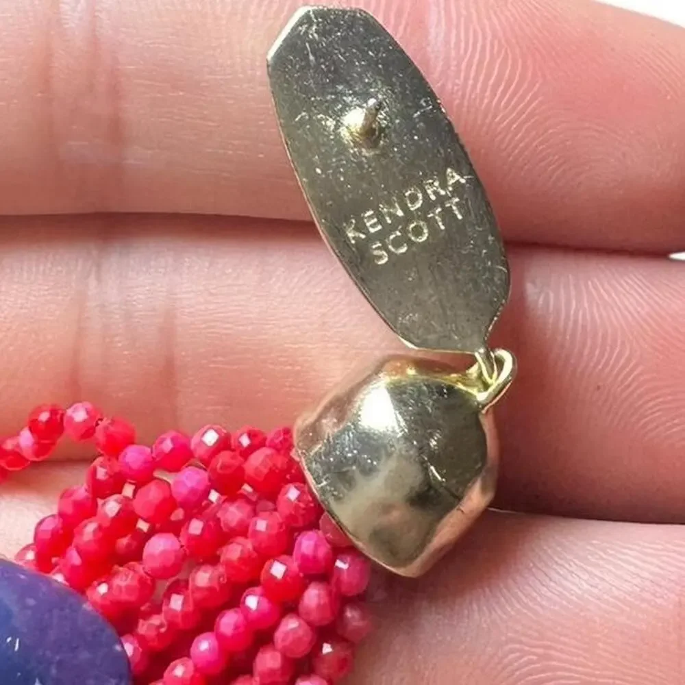 Kendra scott marin gold plated earrings - Picture 5 of 6